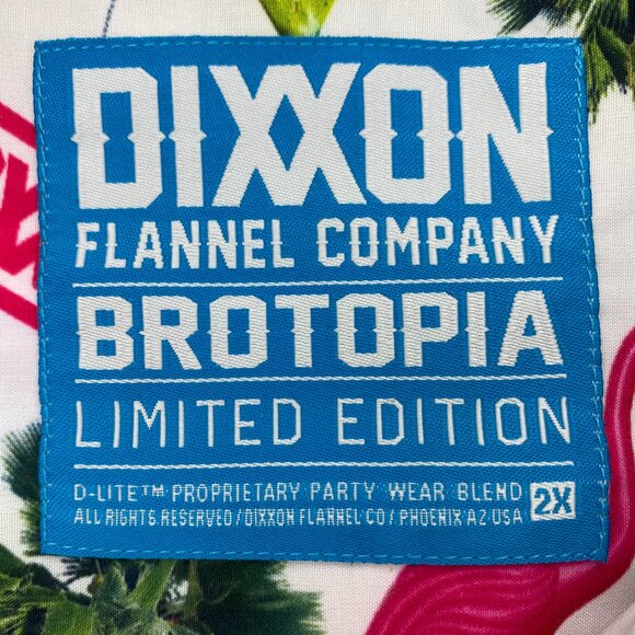 Limited Edition DIXXON Brotopia Party Shirt 2XL??? - Picture 2 of 4